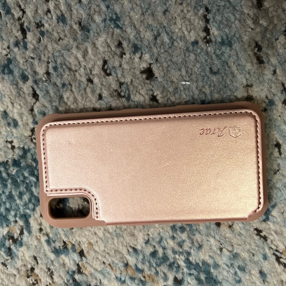 Rose Gold Aere Wallet Iphone XR Case